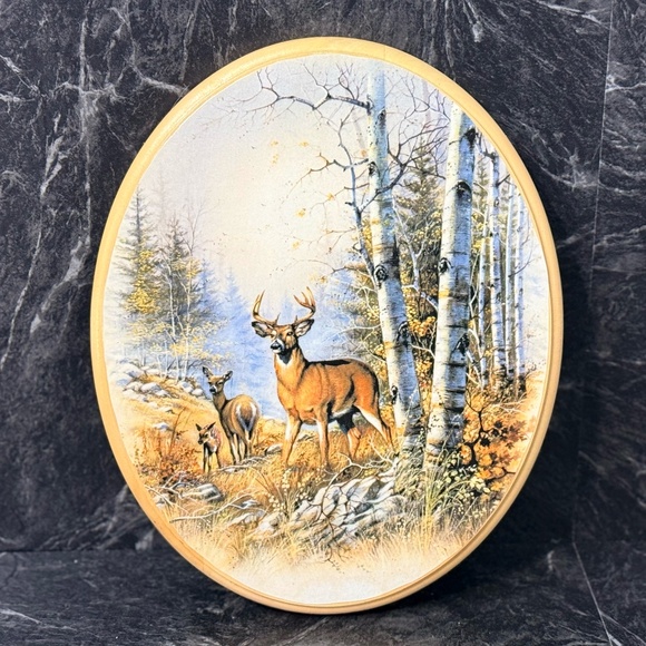8”x10” Wall Plaque with Deer - Picture 1 of 10
